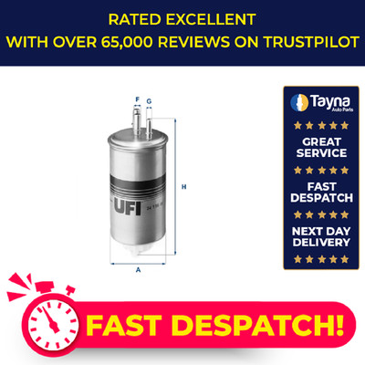 Fuel Filter fits DACIA DUSTER 1.5D 2010 on UFI Genuine Top Quality Guaranteed
