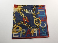 Celine Paris Cotton Handkerchief Neckerchief Bandana Scarf