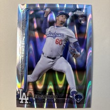 2025 Topps Chrome - Edgardo Henriquez #71 RayWave Refractor (RC)