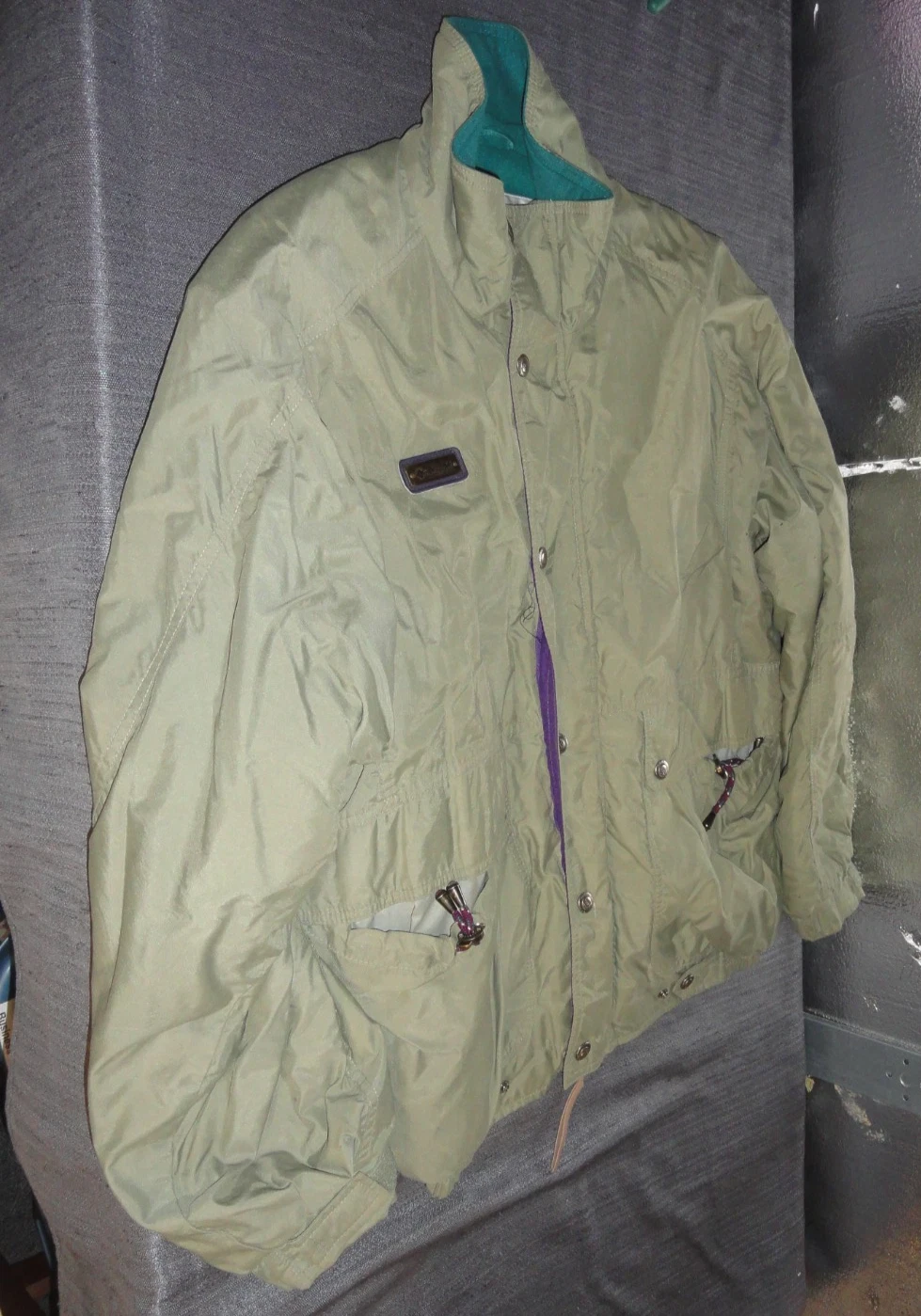 COLUMBIA JACKET RADIAL SLEEVE COLD WEATHER THERMAL OD GREEN MENS LARGE