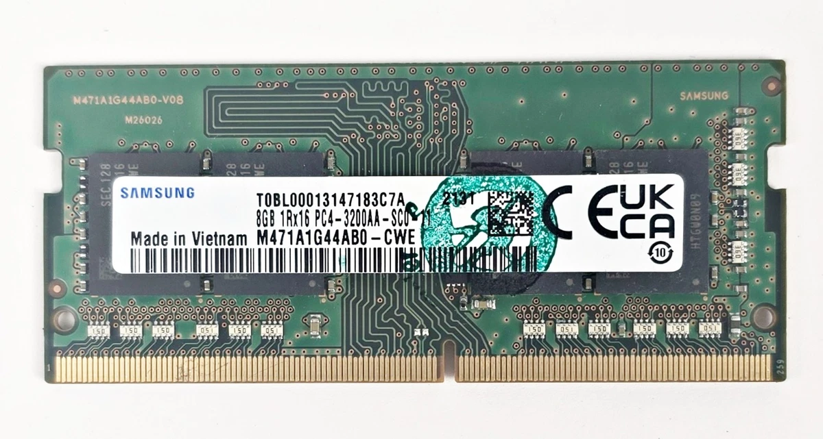 Samsung DDR4 SDRAM 8 GB Total Capacity Memory (RAM) for sale | eBay