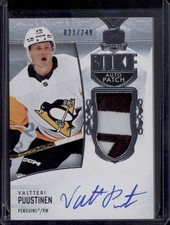 2022-23 The Cup Valtteri Puustinen Rookie Patch Auto #137 True RPA RC /249