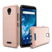 GSA Brushed Case w/Edge Design for Cricket Icon 2 - Rose Gold