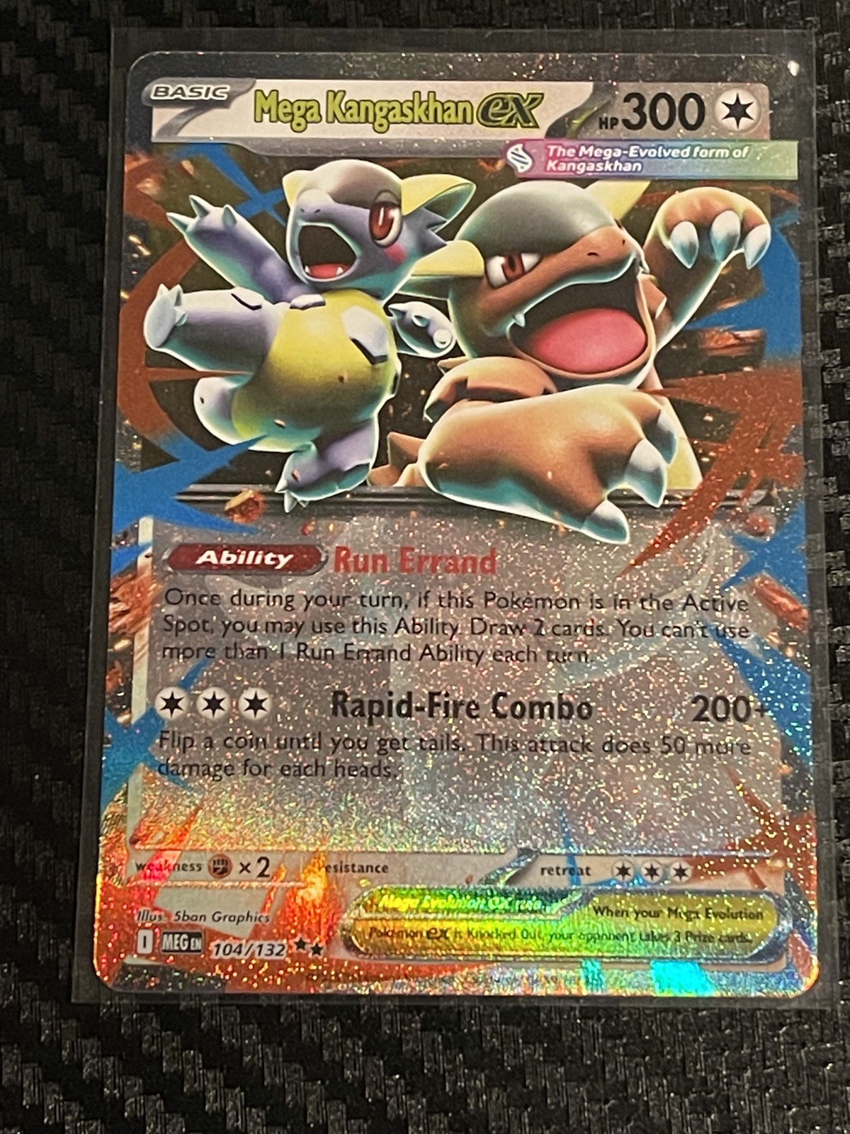 Mega Kangaskhan ex - Double Rare ME01: Mega Evolution 104/132 NM