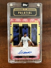 2024/25 Topps Palatial Real Madrid Casemiro 5...