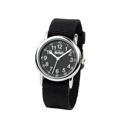 Scout Kinderuhr Start Up 164000005 schwarz   Lernuhr Kinder 27 mm, 5 Bar wasserd