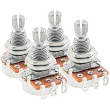 Alpha Mini Potentiometers, 500K , B-Curve, Metric Standard, 9.5Mm Split Shaft, 