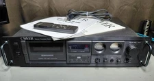 Carver TD-1400 Cassette Deck with Remote Manual SERVICED TESTED CLEAN