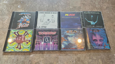 8 Title Classic Techno CD Lot FREE SHIPPING