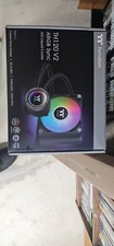 Thermaltake TH120 V2 ARGB 120mm AiO Liquid CPU Cooler - Black New Open Box