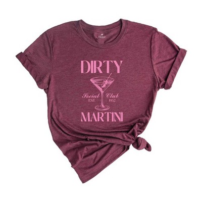 Dirty Martini Social Club Shirt, Summer Shirt, Beach Vacation Shirt, Beach Mode 