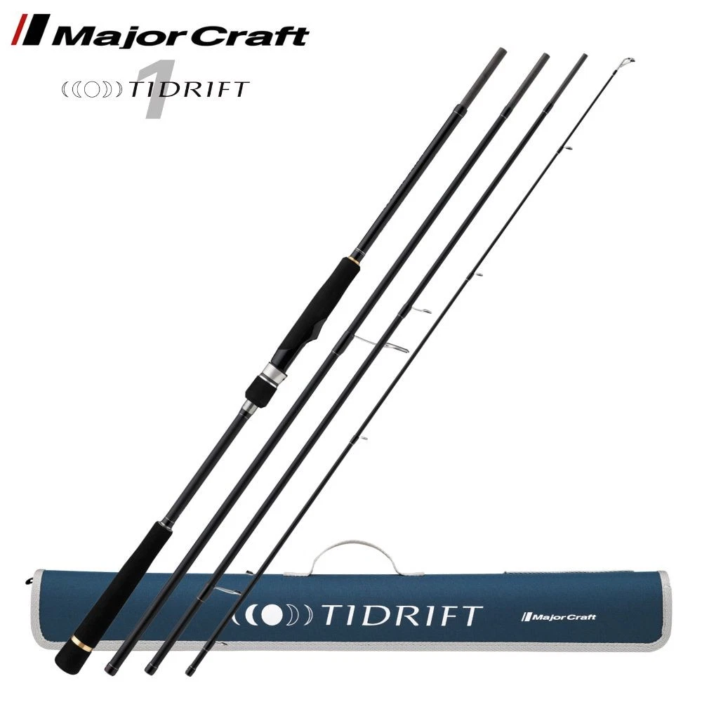 MAJOR CRAFT Fishing Spinning 4pcs Travel Rod TIDRIFT 1G TD1-964ML