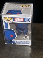 Funko Pop! Marvel Iron Man Blue Stealth Suit Exclusive Rhode Island Comic Con 