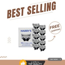 10 Count Razor Blade Refills for Men - German Engineered for Comfort 3.90 per gallon