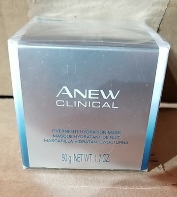 NEW Avon Anew Clinical Overnight Hydration Mask 1.7 Oz New NOS Sealed