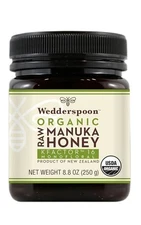 Wedderspoon Organic Raw Manuka Honey, KFactor 16, 8.8 oz ) Best by 2028