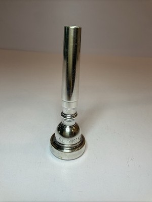 Vintage Vincent Bach Corp 7A Trumpet Mouthpiece USA Silver Finish