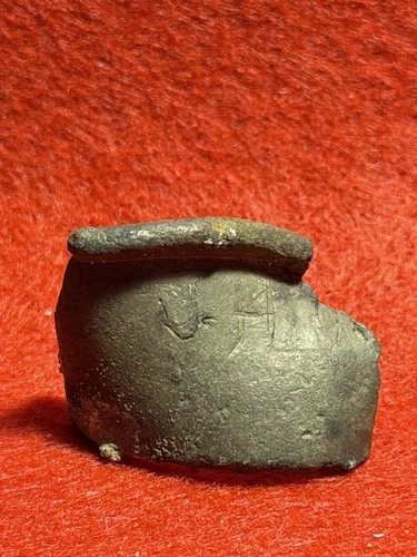 Civil War Pewter Canteen Spout Personalize with initials - Dug Richmond, Va.