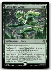 Crystalline Armor MTG Avatar: The Last Airbender: Eternal-Legal 137 R NM