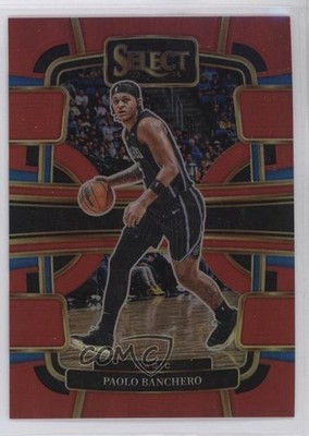 2023-24 Panini Select Concourse Red Prizm 111/199 Paolo Banchero #31 7n6