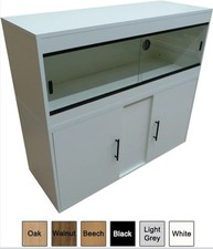 Reptilife Large Vivarium With Cabinet.