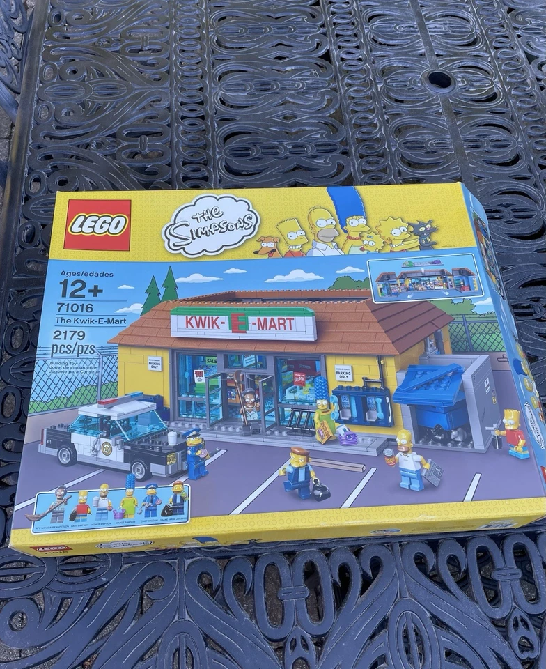 Lego Simpsons The Kwik-E-Mart 71016 EMPTY BOX ONLY - Image 2 of 4
