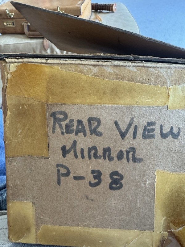 Original Vintage p-38 Lightning Airplane Part