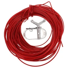  1 Set Pool Cover Wire and Winch: Swimming Pool Cover Fastening Kit – 130FT
