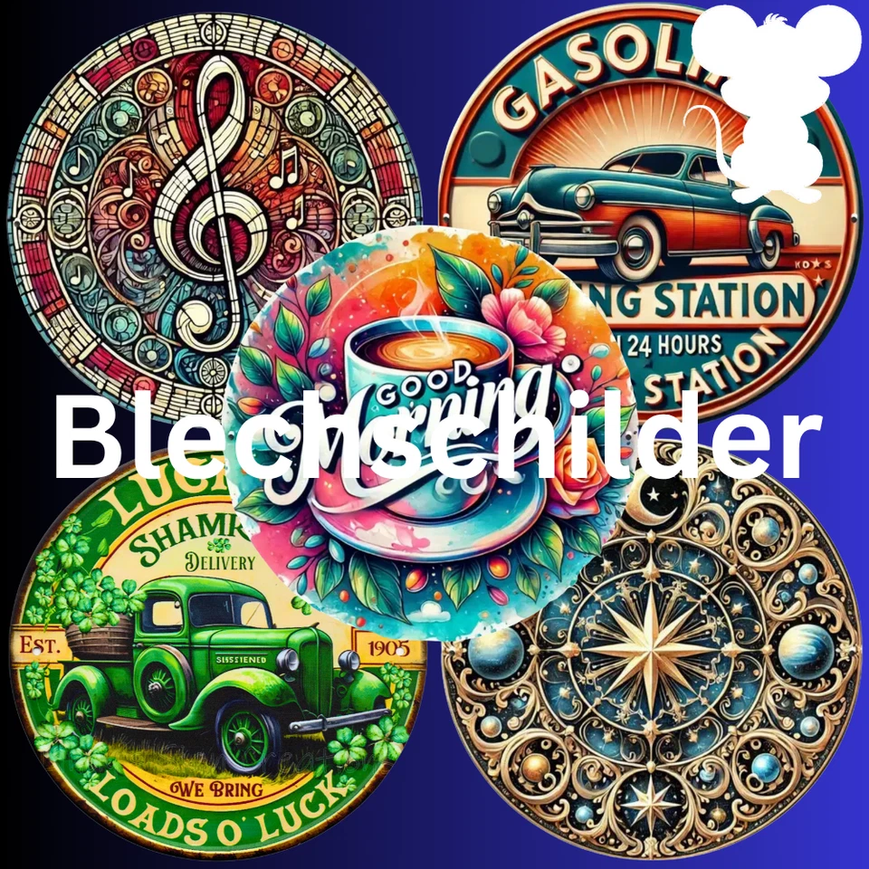 Blechschild Rund (509) History - Apollo 11 Mission – The Eagle Moon Landing - Bild 2 von 4