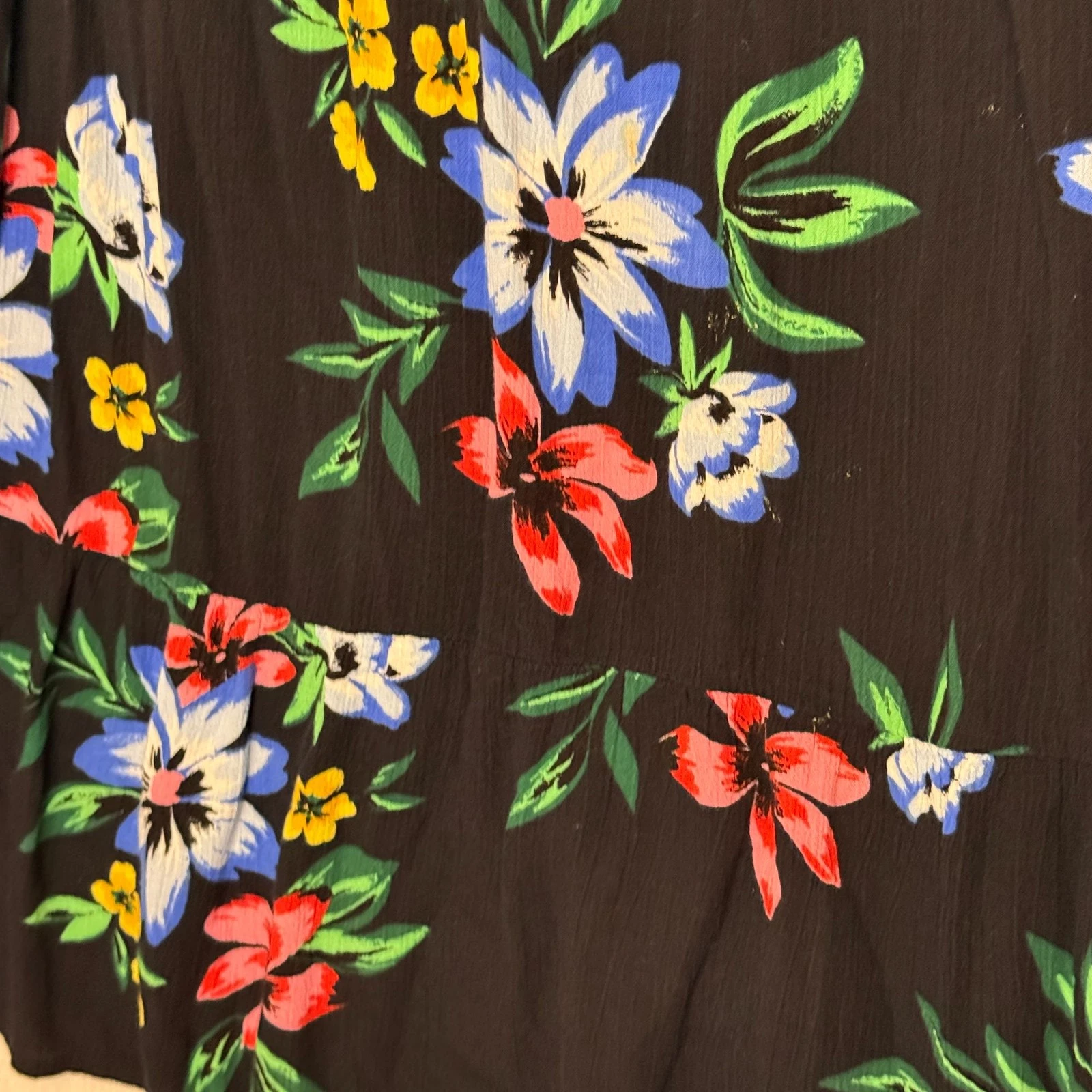 VETEMENTS Abito contadino floreale Oldy Navyia ta XLile stilenile femminilere Cottagecore capriccioso