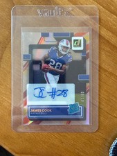 2023 Panini Clearly Donruss Football James Cook #65 09/18