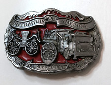 Fire Fighters of America Limited Edition Belt Buckle