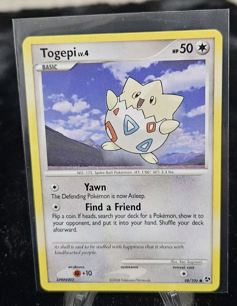 Pokémon Togepi 88/106 GE Great Encounters NM