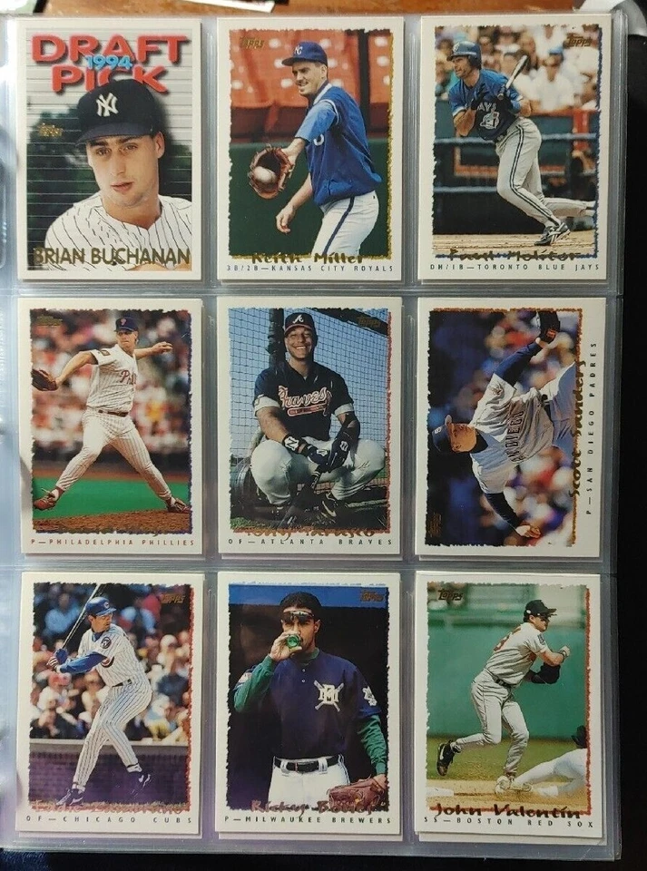 1995 Topps base cards 1-250 Pick from drop down list - Image 2 of 3