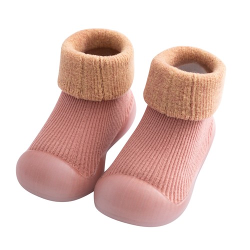 Kinder Baby Mädchen Jungen Kleinkind Anti-Rutsch Hausschuhe Socken Winter Warm Baumwolle Schuhe - Bild 8 von 18