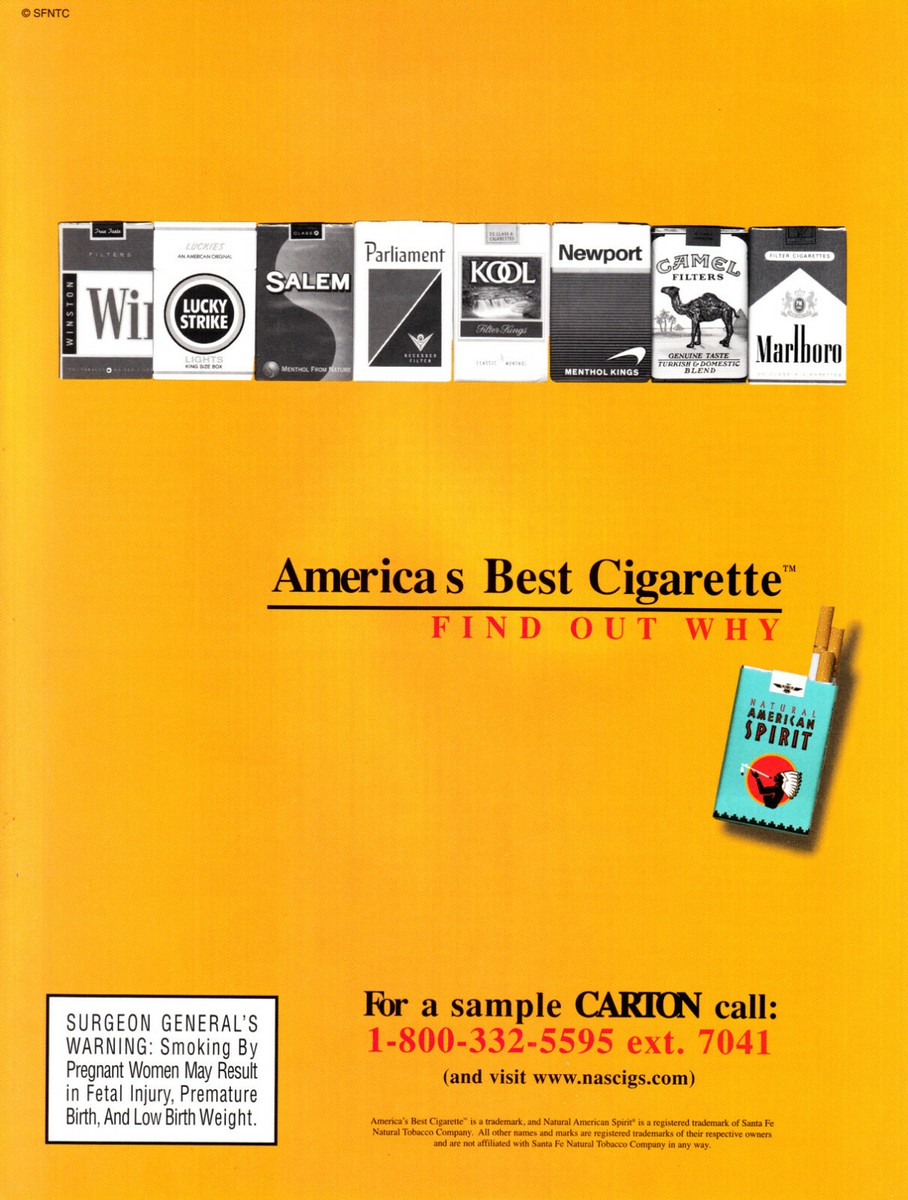 us cigarette brands list USA: Cigarette Brands