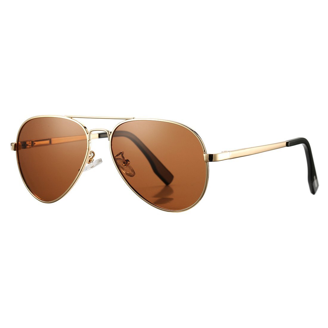 polarized aviator sunglasses for juniors small face women men vintage uv400 p-image