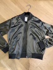 Dance Jacket Costume Balera Size IC 7/8 Child Army Green Bomber Tap Hip Hop