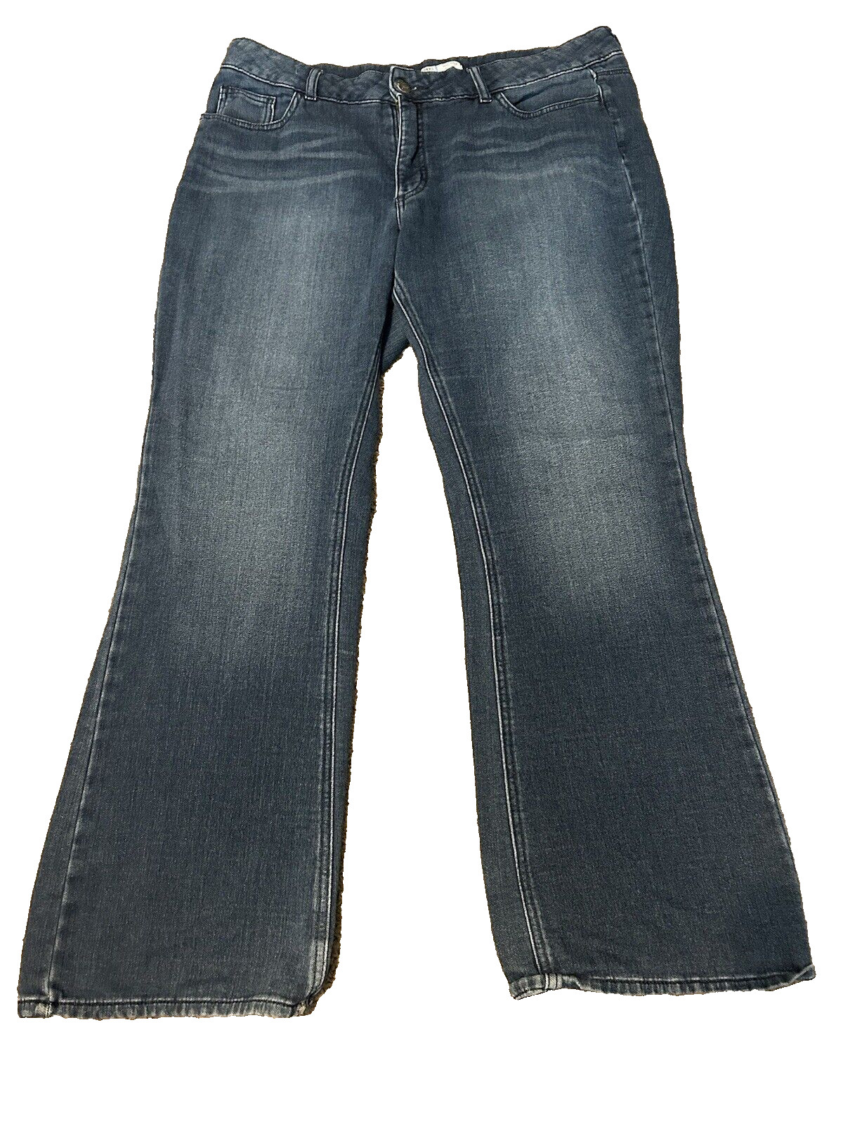 Riders by Lee Mid Rise Boot Cut Jeans Women's 18M Stretch! MEASURMENTS QUALITY!