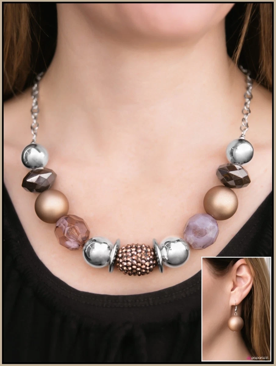 A warm welcome on sale copper necklace paparazzi