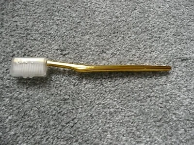 Atlantis The Royal Dubai Soft Bristles Toothbrush Gold Adult Tooth Brush