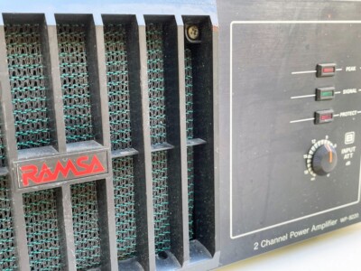 Vintage Technics/Panasonic RAMSA WP-9220 - Stereo Power Amplifier