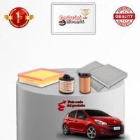 Set Service 4 Filter Peugeot 208 1.6 Bluehdi 85KW 116CV Von 2015->