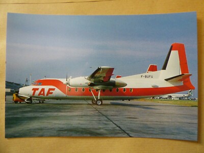TAF / TAXI AVIA FRANCE FOKKER 27 F-BUFU / BÖSE SAMMLUNG NR. 111