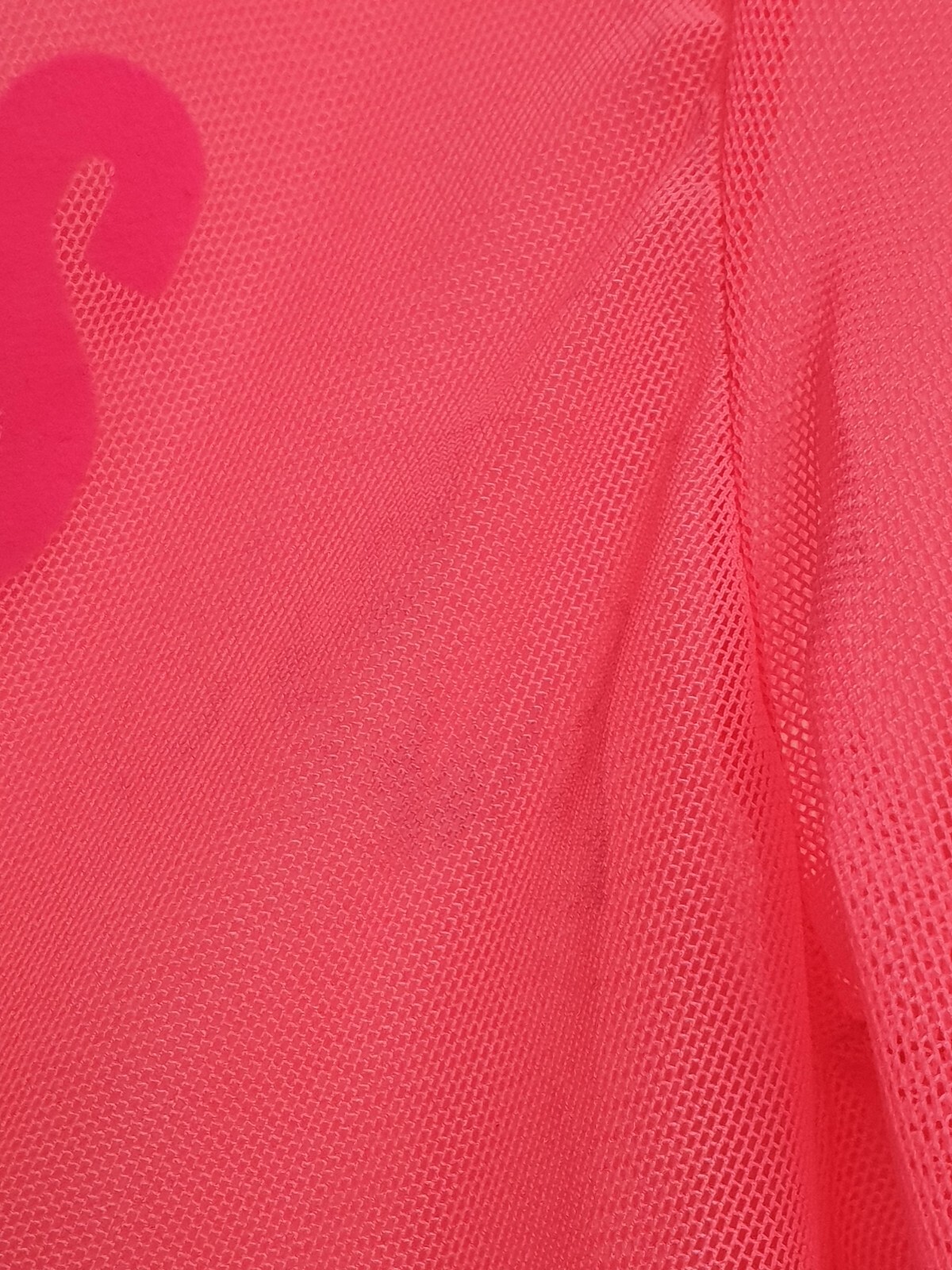 Fashion Nova Pink Mesh Top Long Sleeve Twist Front Blouse Club Festival