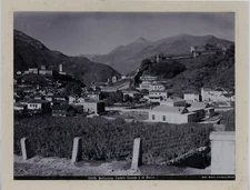 Wehrli, Suisse, Bellizona, Castelli Grande e di Mezzo Vintage print, Switzerland