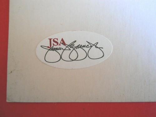 Ron Negray - Autographed 3 1/4" X 5 1/2" JSA Certified Postcard - Phillies - P - Picture 2 of 2