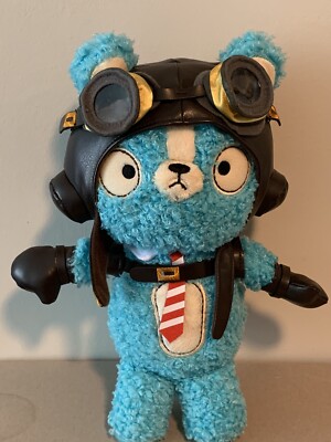Ryder the Radio Flying Blue Bear Taking Flight Plush Teddy Stuffed Aviator Pilot
