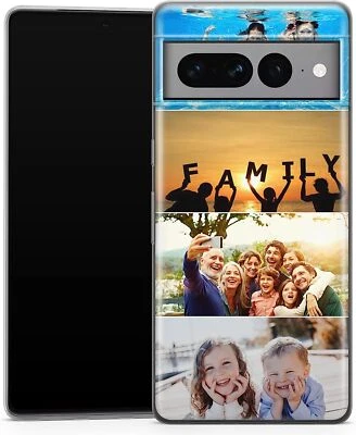 Personalisiert Brauch Name Photo Bild Gel Handyhülle für Google Pixel 10 9 8 7 - Bild 1 von 4