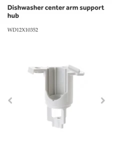 New** WD12X10352 GE Dishwasher Center Wash Spray Arm Support OEM Genuine